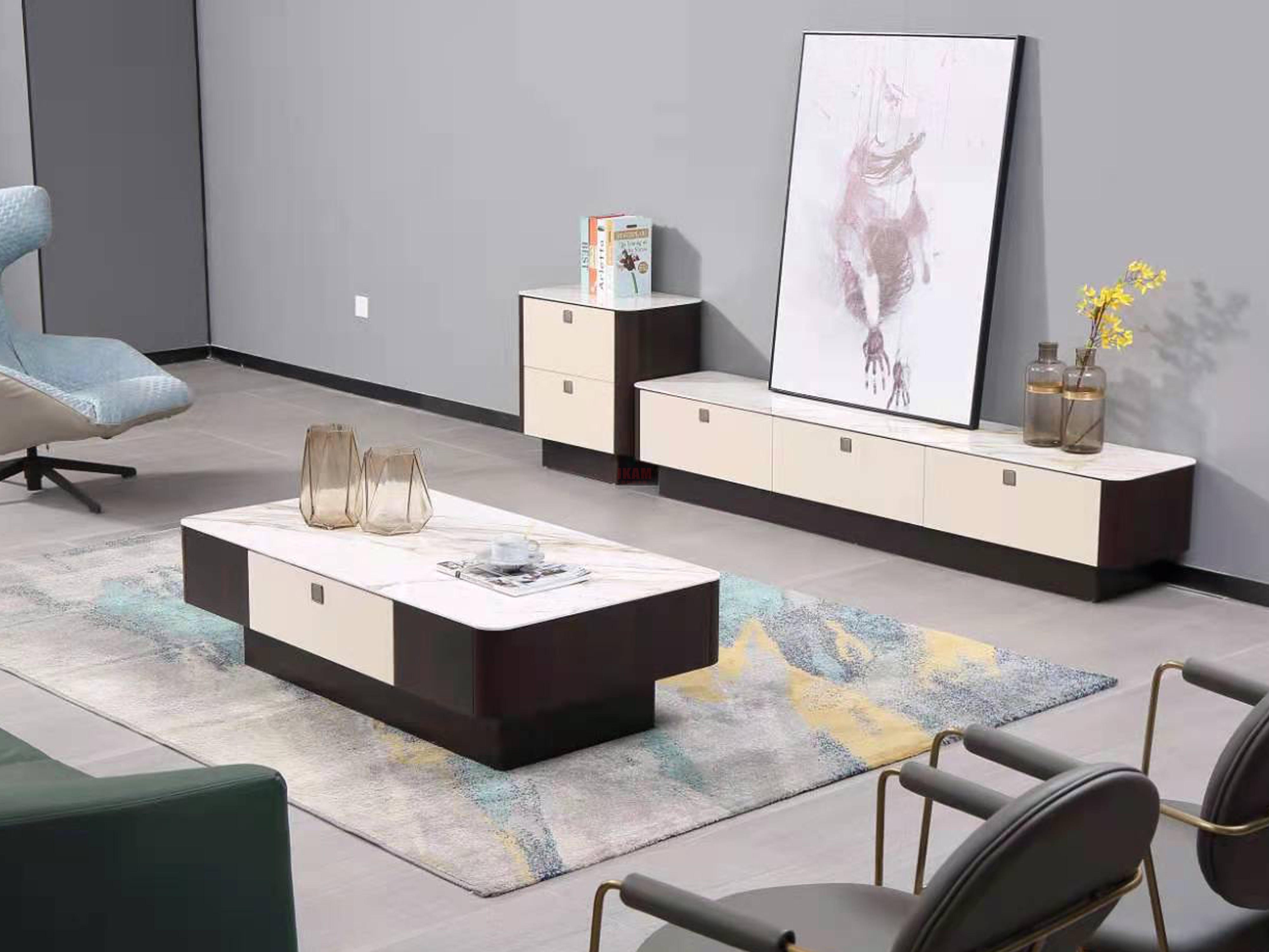 嘉彤意卡曼電視柜茶幾--ZT560