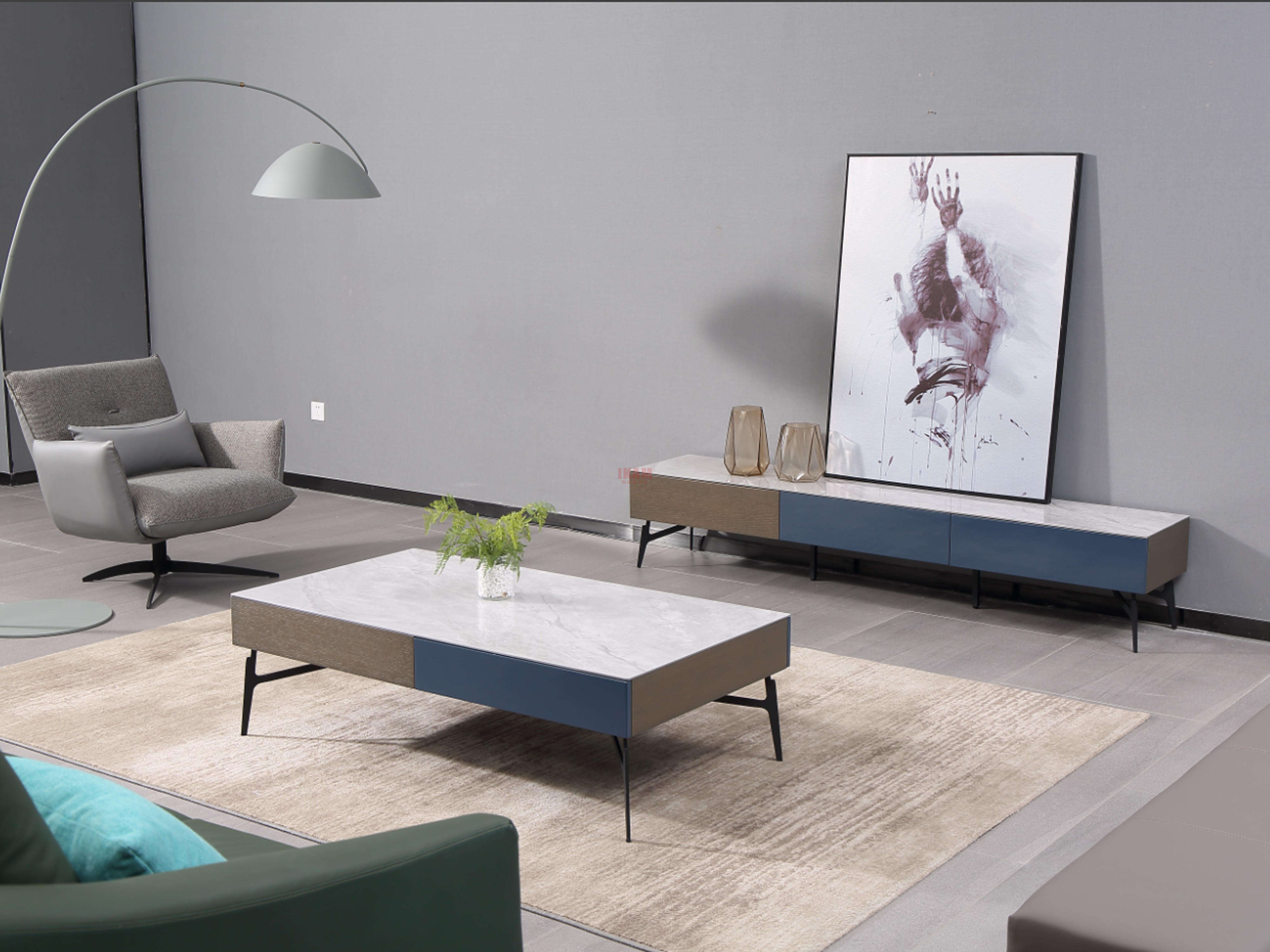 嘉彤意卡曼電視柜茶幾--ZT569