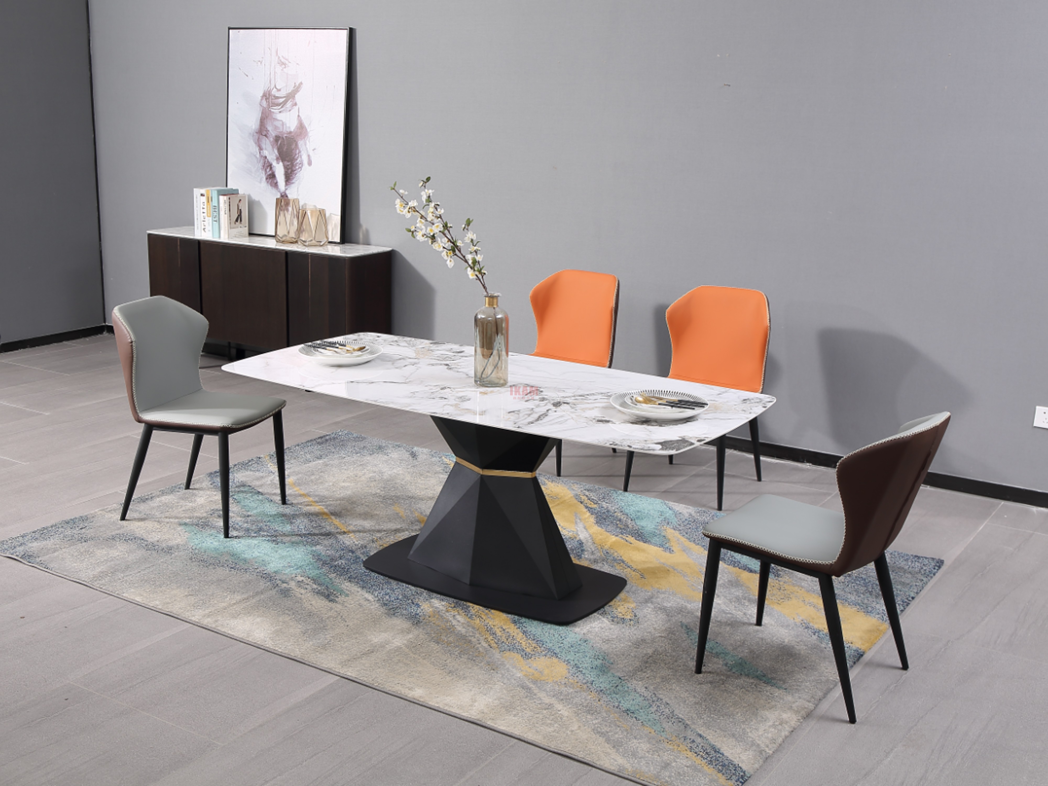 嘉彤意卡曼--FD37餐桌椅