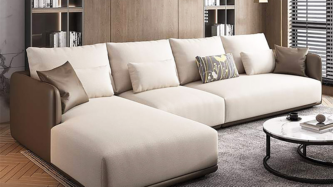 佛山某地產(chǎn)公司布藝沙發(fā)定制案例