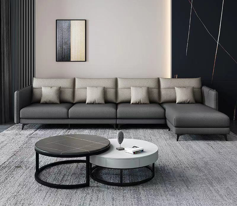 辦公室布藝沙發(fā)裝修工程案例