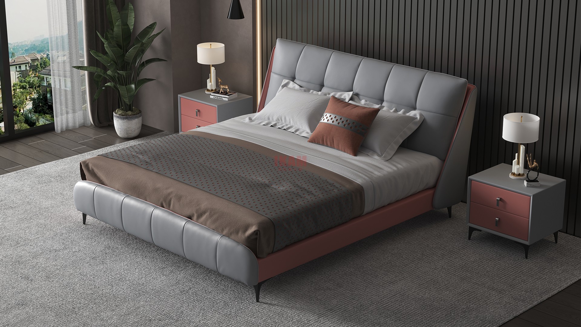 嘉彤意卡曼軟床k665d