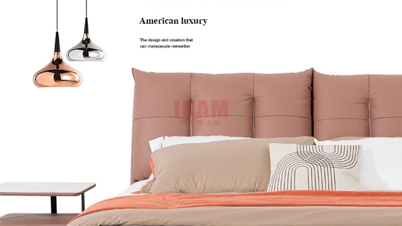 嘉彤意卡曼科技布軟床K5187A