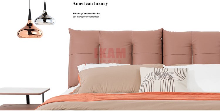 嘉彤意卡曼科技布軟床K5187A