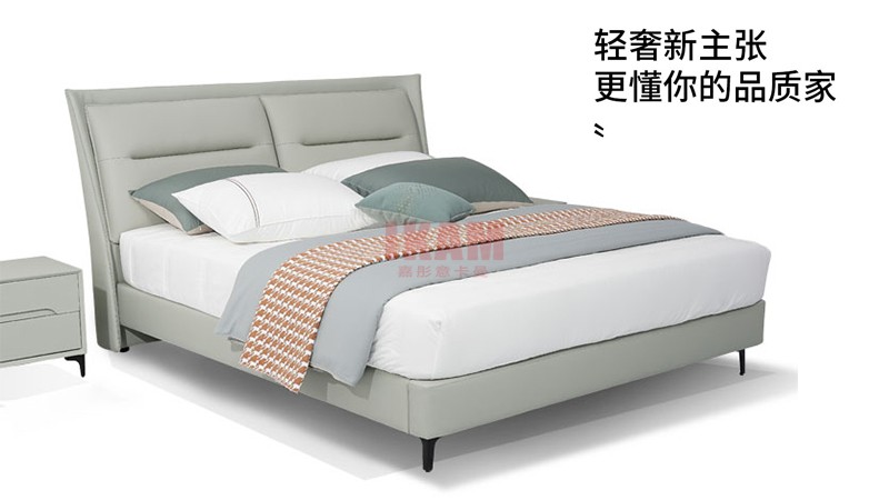 嘉彤意卡曼科技布軟床K5180A